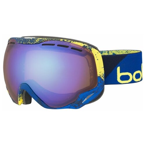 фото Bolle маска emperor blue & yellow zenith/aurora р. l