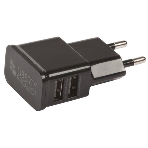 фото Зарядное устройство liberty project 2xusb 2.1а 0l-00030218 black