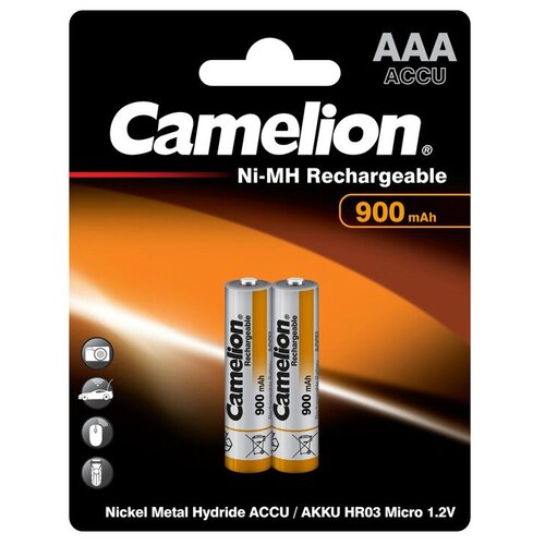 Фото - Аккумулятор NiMh Camelion NH-AAA900-2 аккумулятор beston r20 1 2 в 8000 мач nimh bl2