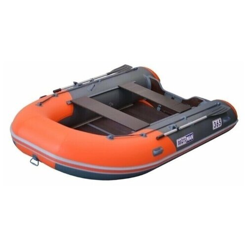 фото Надувная лодка boatsman bt365sk графитово- оранжевый