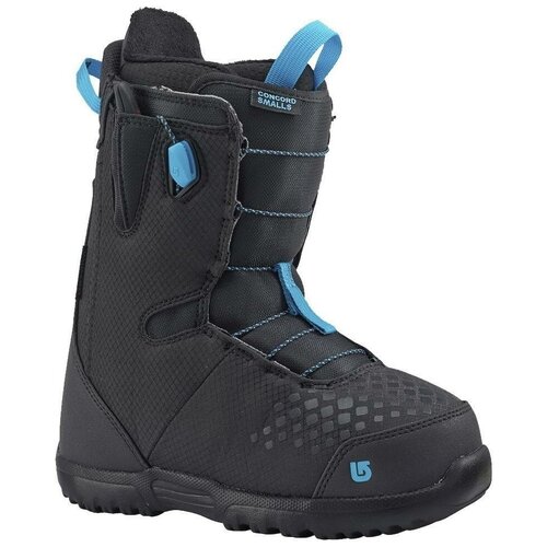 фото Детские сноубордические ботинки burton concord smalls 7k, black/blue 2021