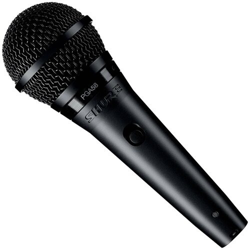 Микрофон Shure PGA58-QTR-E, черный вокальный микрофон shure pga58 qtr e