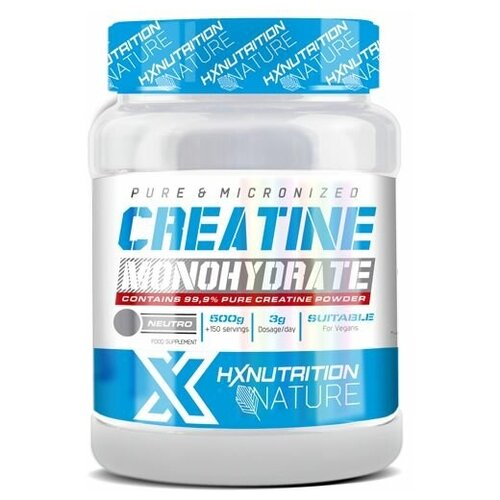 фото Креатин моногидрат hx nutrition nature creatine monohydrate, 300 г.