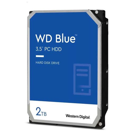 фото Жесткий диск hdd 2 тб western digital wd blue (wd20ezbx) 3.5" sata-iii