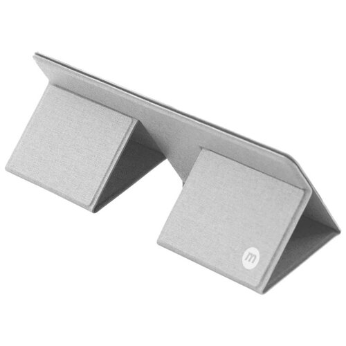 фото Подставка для ноутбука momax hs2 adhesive laptop fold stand light grey (hs2a)
