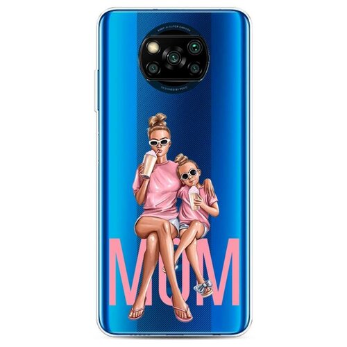 фото Силиконовый чехол "девушка в свитере" на xiaomi poco x3 nfc / сяоми поко x3 nfc case place