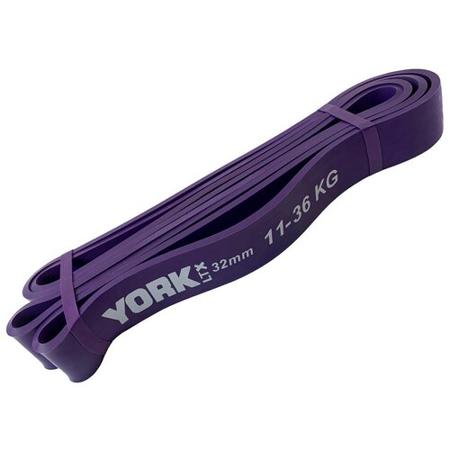 фото Эспандер milinda эспандер-резиновая петля "york" crossfit 2080х4.5х32мм (фиолетовый) (rblx-204/b34956)