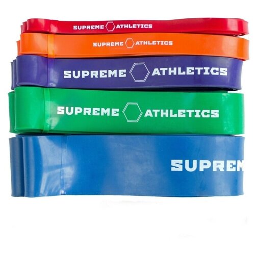 фото Резиновая петля (15-38 кг) (фиолетовый) supreme athletics