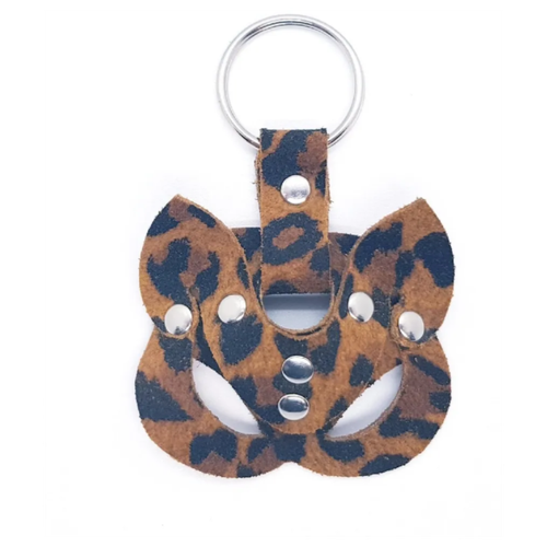 фото Брелок для ключей "маска леопардовая" веснушкин shop