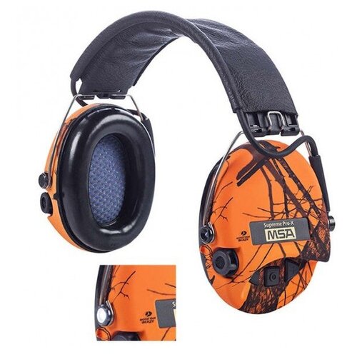 фото Msa sordin supreme pro-x camo orange-mossyoak наушники активные 75302-x-09