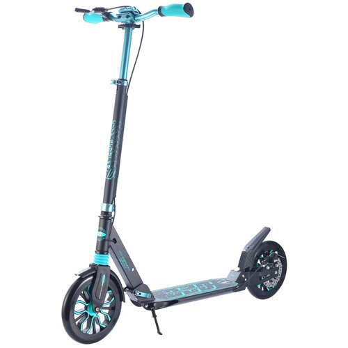 фото Самокат sportsbaby городской самокат sportsbaby city scooter ms-230d черно-бирюзовый