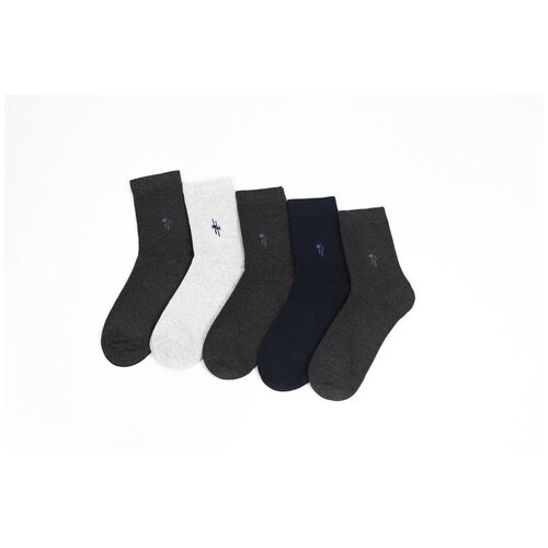 фото Носки мужские тёплые высокие, длинные с принтом комплект, набор носков подарок мужчине s-family