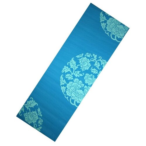 фото Мат для йоги liveup yoga mat with print голубой 173x61x0,6см ls3231c-06b