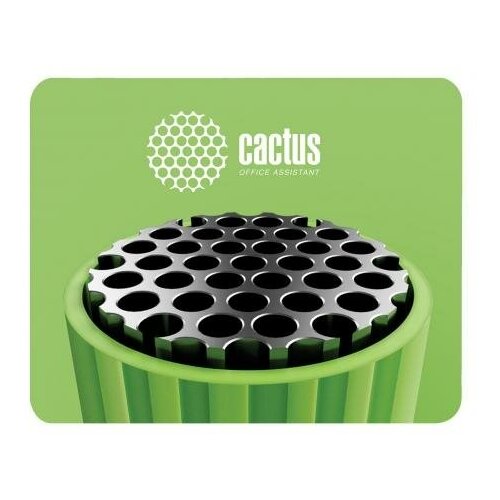 фото Cactus коврик для мыши cactus cs-mp-c01s зеленый 250x200x3мм