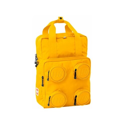 фото Lego рюкзак signature brick 2x2 yellow желтый 20205-0024