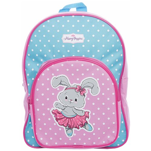 фото Mary poppins рюкзак зайка, голубой/розовый