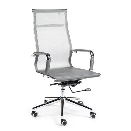 фото Компьютерное кресло norden chairs хельмут для руководителя, обивка: текстиль, цвет: grey