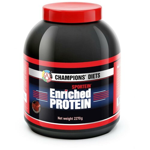 фото Протеин академия-т sportein enriched protein, 2270 гр., шоколад