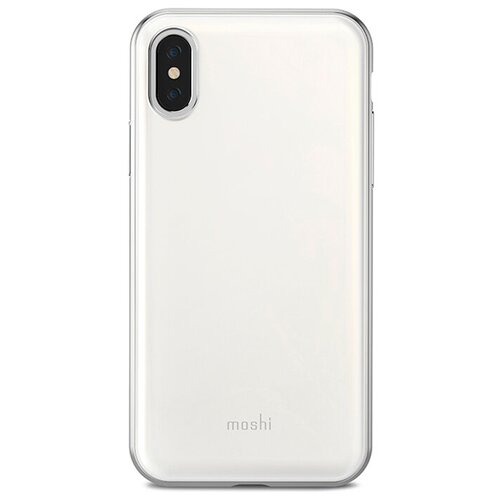 фото Чехол-накладка moshi iglaze для apple iphone x taupe pink