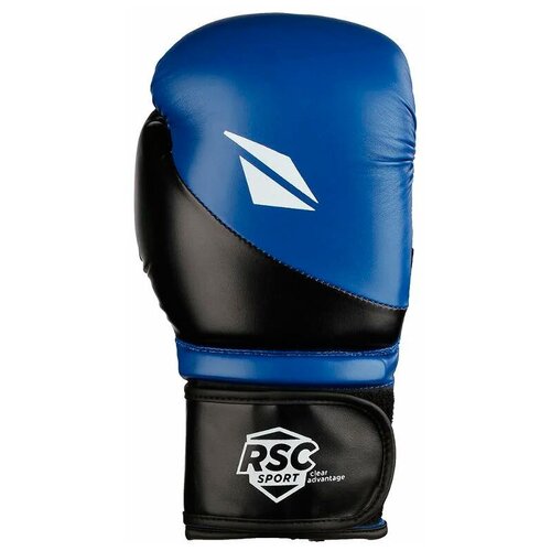 фото Боксерские перчатки rsc sport bf bx 023 синий/черный 8 oz