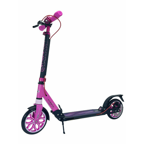 фото Самокат sportsbaby городской самокат sportsbaby city scooter disk brake ms-107 черно-фиолетовый