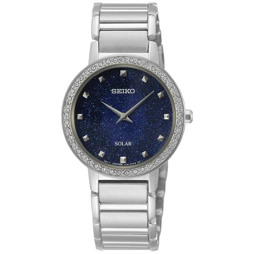 фото Наручные часы seiko sup433p1, синий, серебряный