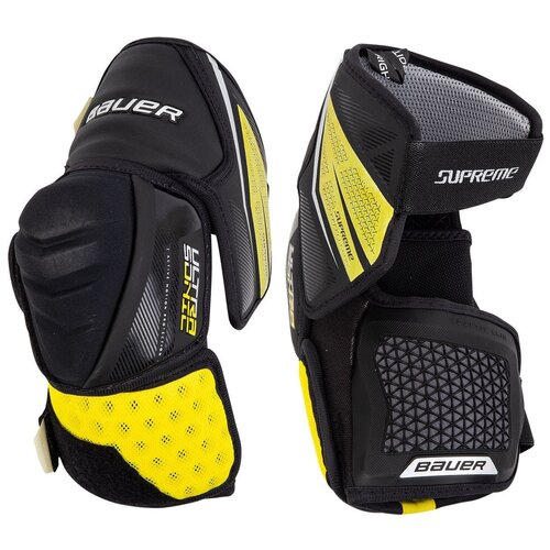 фото Защита локтя bauer supreme ultrasonic elbow pad int, р. l, черный/желтый