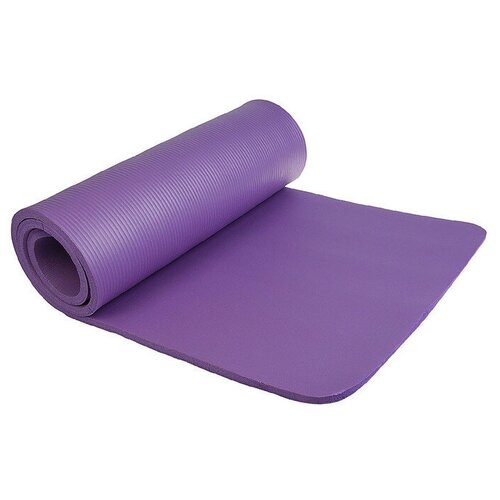 фото Коврик для йоги sangh yoga mat, 183х61х1.5 см фиолетовый однотонный