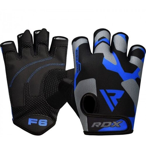 фото Перчатки для фитнеса rdx f6 blue - rdx - синий - xl