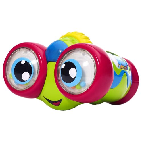 фото Интерактивная развивающая игрушка chicco бинокль, розовый/зеленый