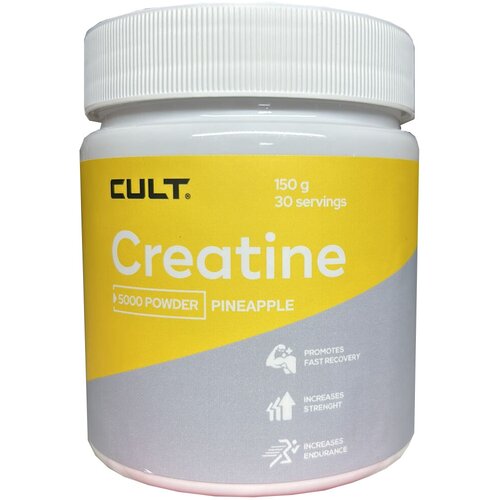 фото Креатин моногидрат cult creatine monohydrate - 150 грамм, ананас