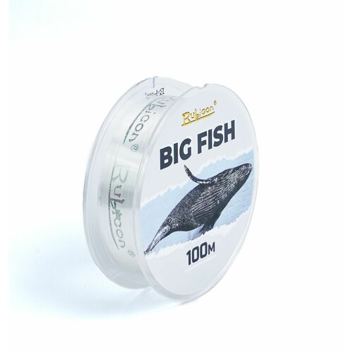 фото Монофильная леска для рыбалки rubicon big fish 100m 0,40 мм (white)