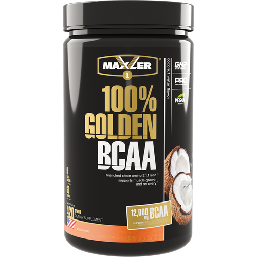 фото Bcaa maxler 100% golden, кокосовая вода, 420 гр.