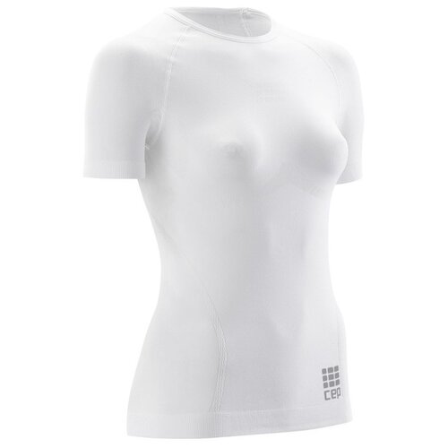 фото Ультралёгкая футболка cep, с короткими рукавами, женская c80w medi c80w, xs, черный