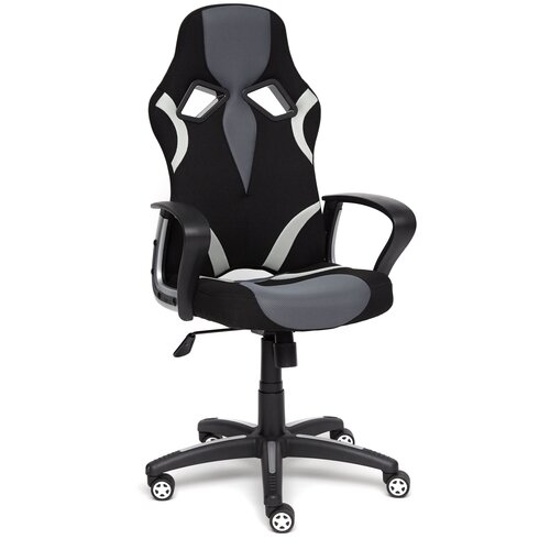 фото Компьютерное кресло tetchair runner игровое, обивка: текстиль, цвет: черный/серый 2603/12/14