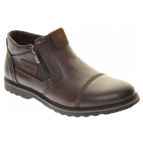 фото Тофа tofa ботинки мужские демисезонные, размер 39, цвет коричневый, артикул 929373-4