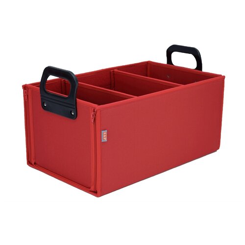 фото Органайзер в багажник "куб" (размер l). цвет: красный. a&p групп