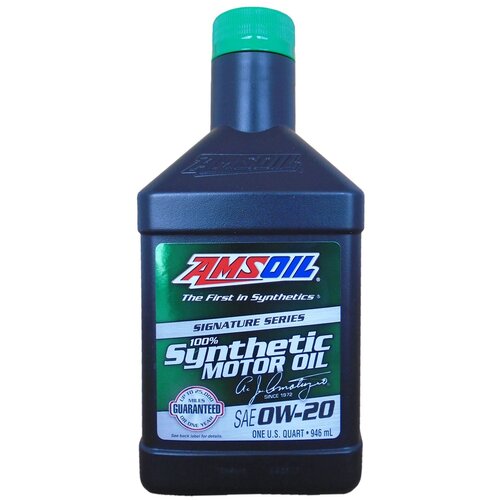 фото Моторное масло amsoil signature series synthetic motor oil sae 0w-20 (0,946л)