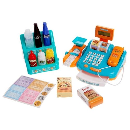 фото Детская касса, игровой набор, с электронное табло synergy trading company limited