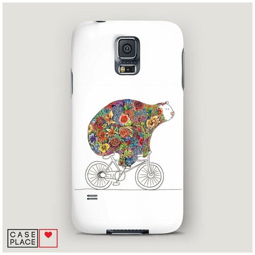 фото Чехол пластиковый samsung galaxy s5 хобби велосипед 8 case place