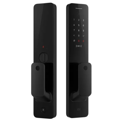 фото Умный дверной замок xiaomi automatic intelligent door lock black xmznmst02yd