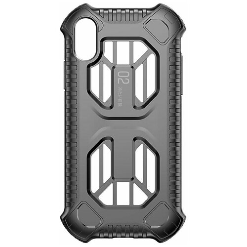 фото Чехол накладка baseus cold front cooling case for ipx/xs 5.8inch black
