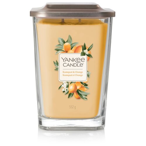 фото Свеча большая elevation kumquat and orange кумкват и апельсин 552гр / 65-80 часов yankee candle