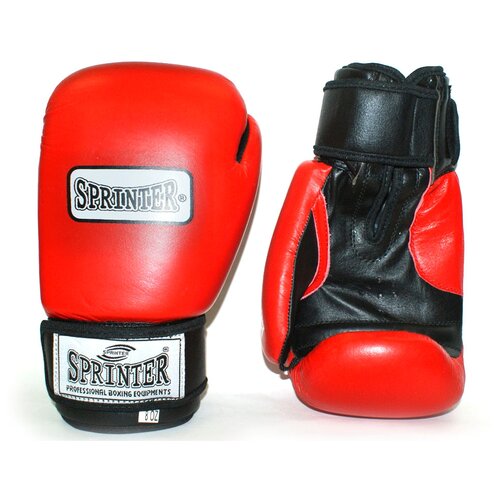 фото Sprinter ring-star перчатки бокс. размер-вес 8'. материал: кожа.