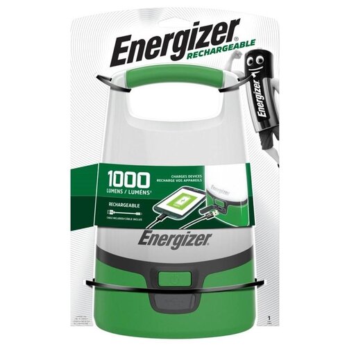 фото Кемпинговый фонарь energizer reachargeable lantern белый/зеленый