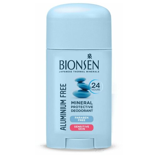 фото Дезодорант bionsen минеральная защита для чувствительной кожи (alu-free mineral protective deodorant - sensitive skin), (стик)