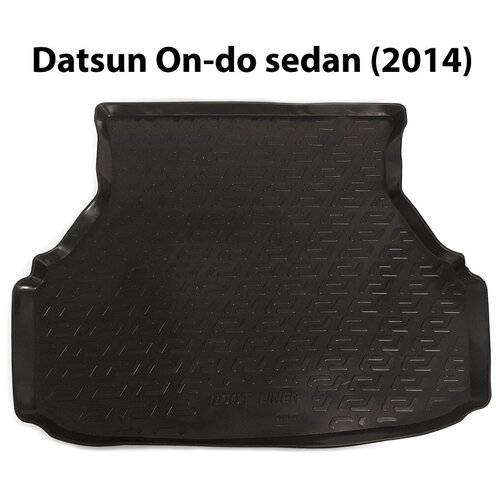 фото Автомобильный коврик в багажник "skillfaster"для nissan datsun on do седан 2014