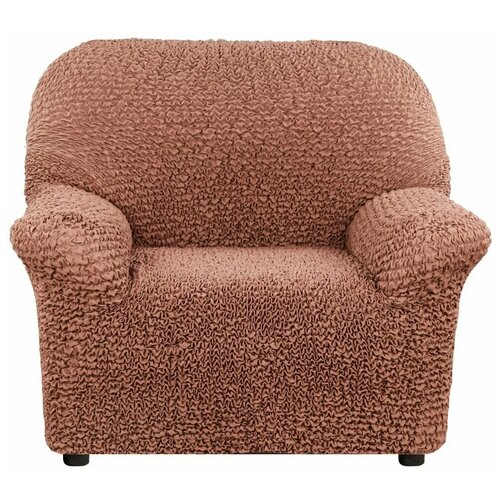 фото Чехол для мебели: чехол на кресло микрофибра шоколад еврочехол