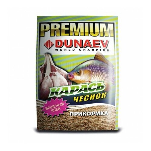 фото Dunaev прикормка dunaev-premium 1кг карась чеснок