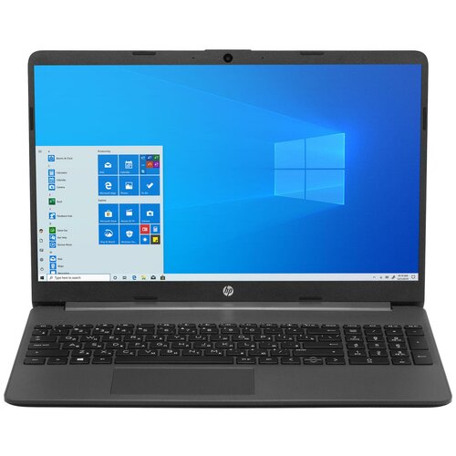 фото Ноутбук hp 15s-eq1145ur 15.6" fhd ips/athlon 3020e/4gb/256gb/amd radeon graphics/windows 10 home 64-bit/noodd/серый (22q28ea)